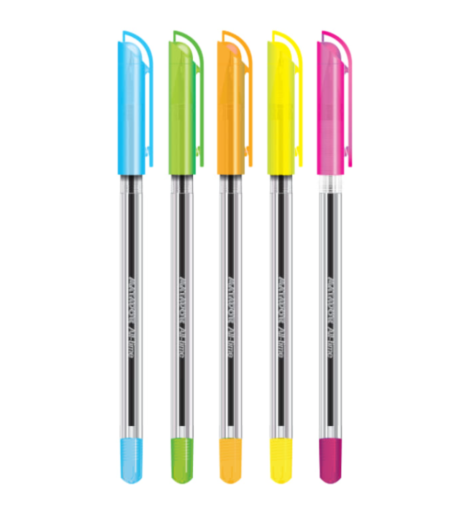 Matador All-Time Ball Pen (Black Ink - 6Pcs)