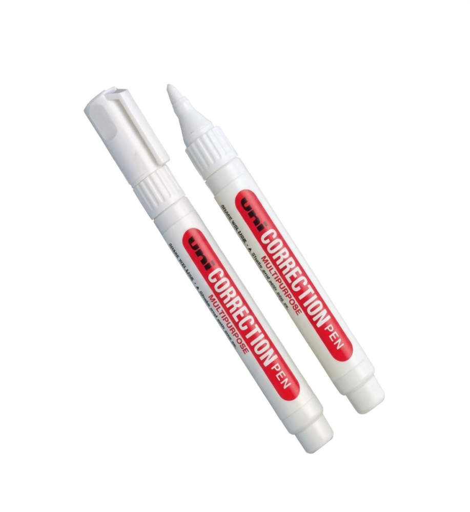 Uni Correction Pen White Ink (8.0ml) - (1Pcs)