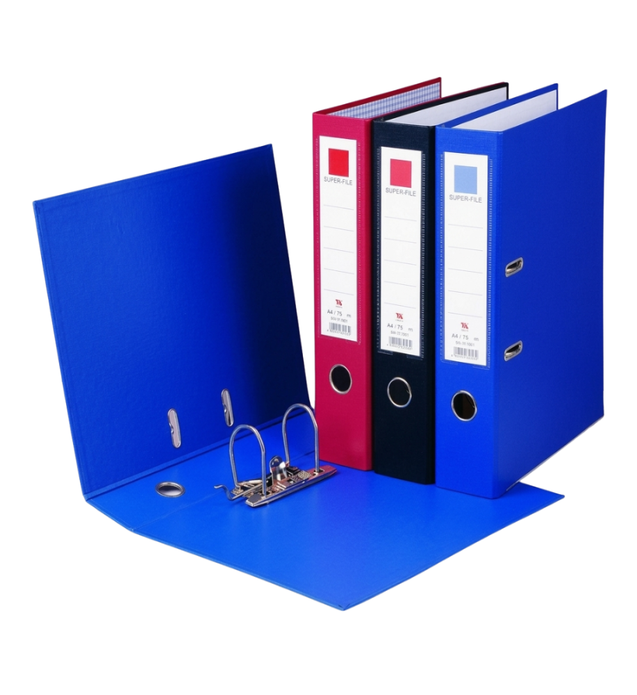 Lever Arch File With Index, 3 Inch (3pcs)