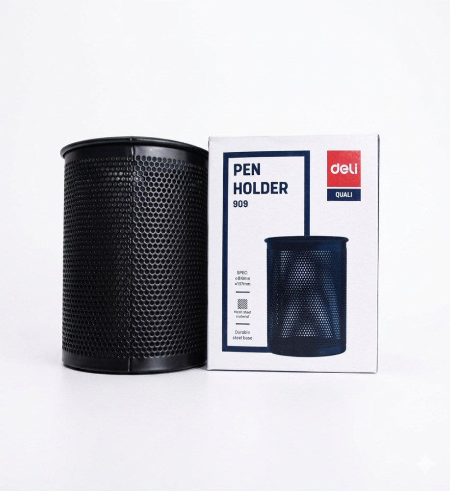 Deli Pen Holder-Round Shape (E909)